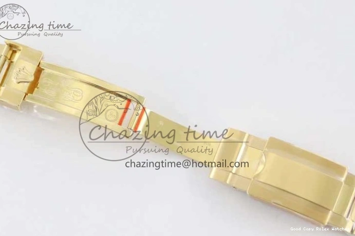 AAA Replica Watches 116595RBOW Black on A Diamonds 2406 Best YG 904L YG Dial Edition Bracelet Effortless TWF 1:1 Steel Daytona YG 0109